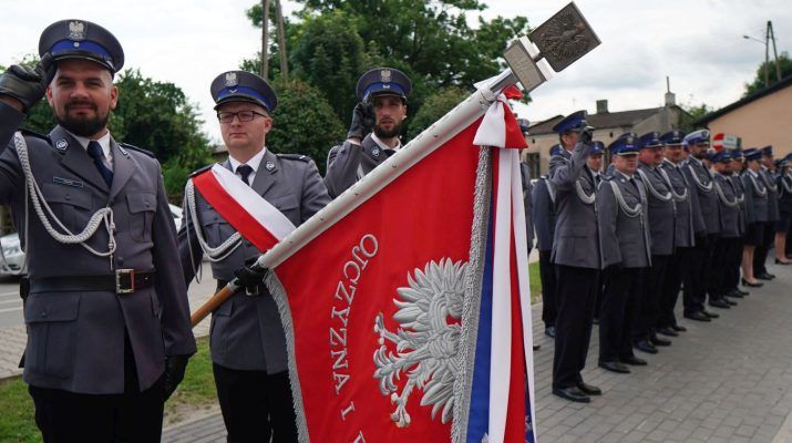 20 lipca na placu apelowym komendy odbyły się powiatowe obchody Święta Policji.